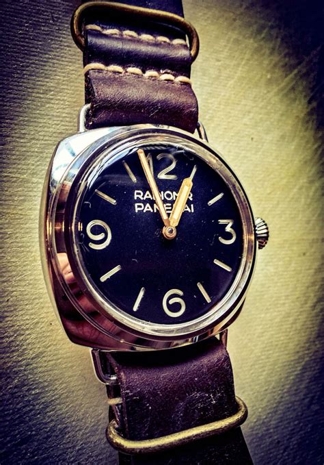 panerai 3646 wrist|Panerai radiomir.